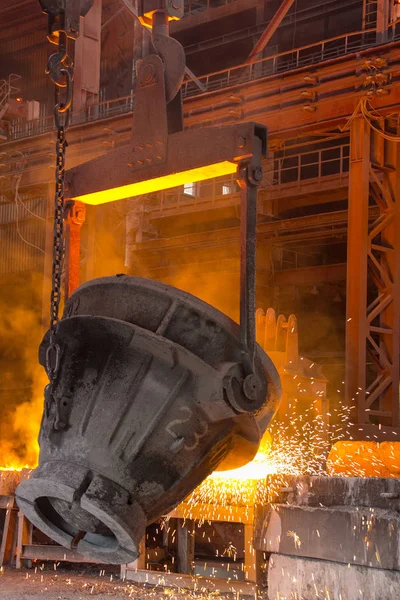 depositphotos 325770410 stock photo steel work factory night russia